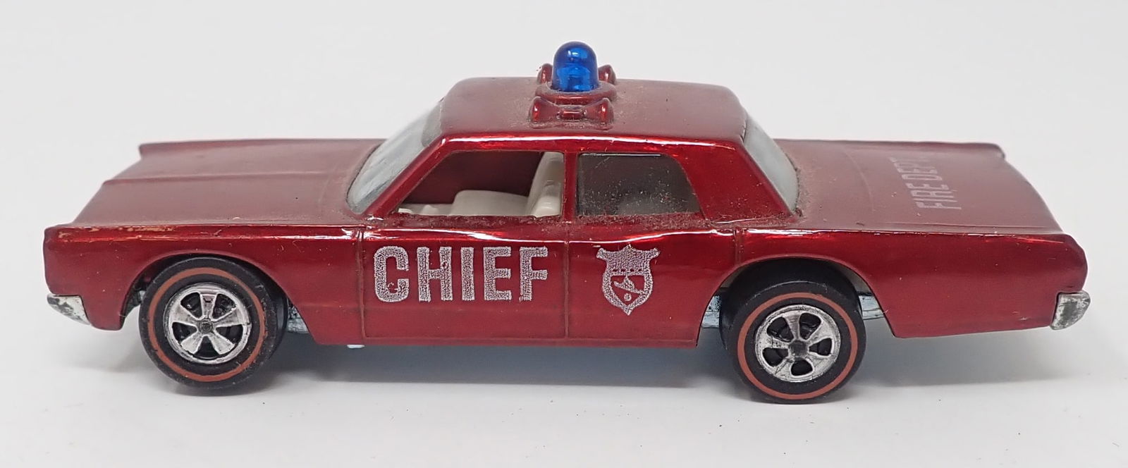 1968 Hot Wheels Redline Fire Dept Cruiser: Shipping available