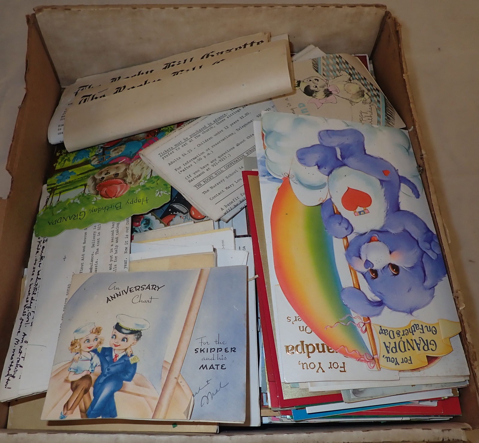 Greeting Cards & Misc Ephemera: Shipping available