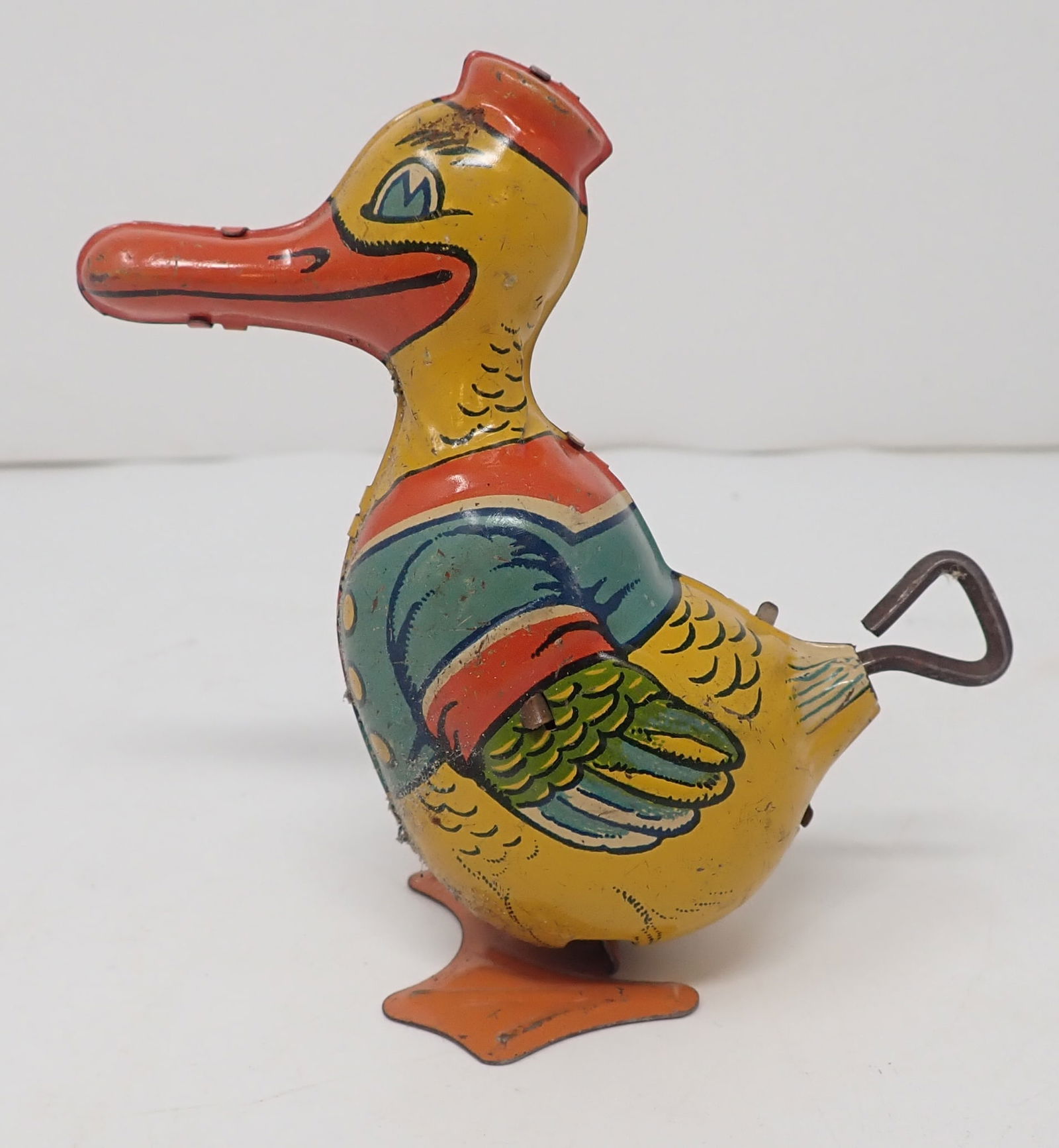J. Chein Tin Litho Wind up Duck (1 of 3)
