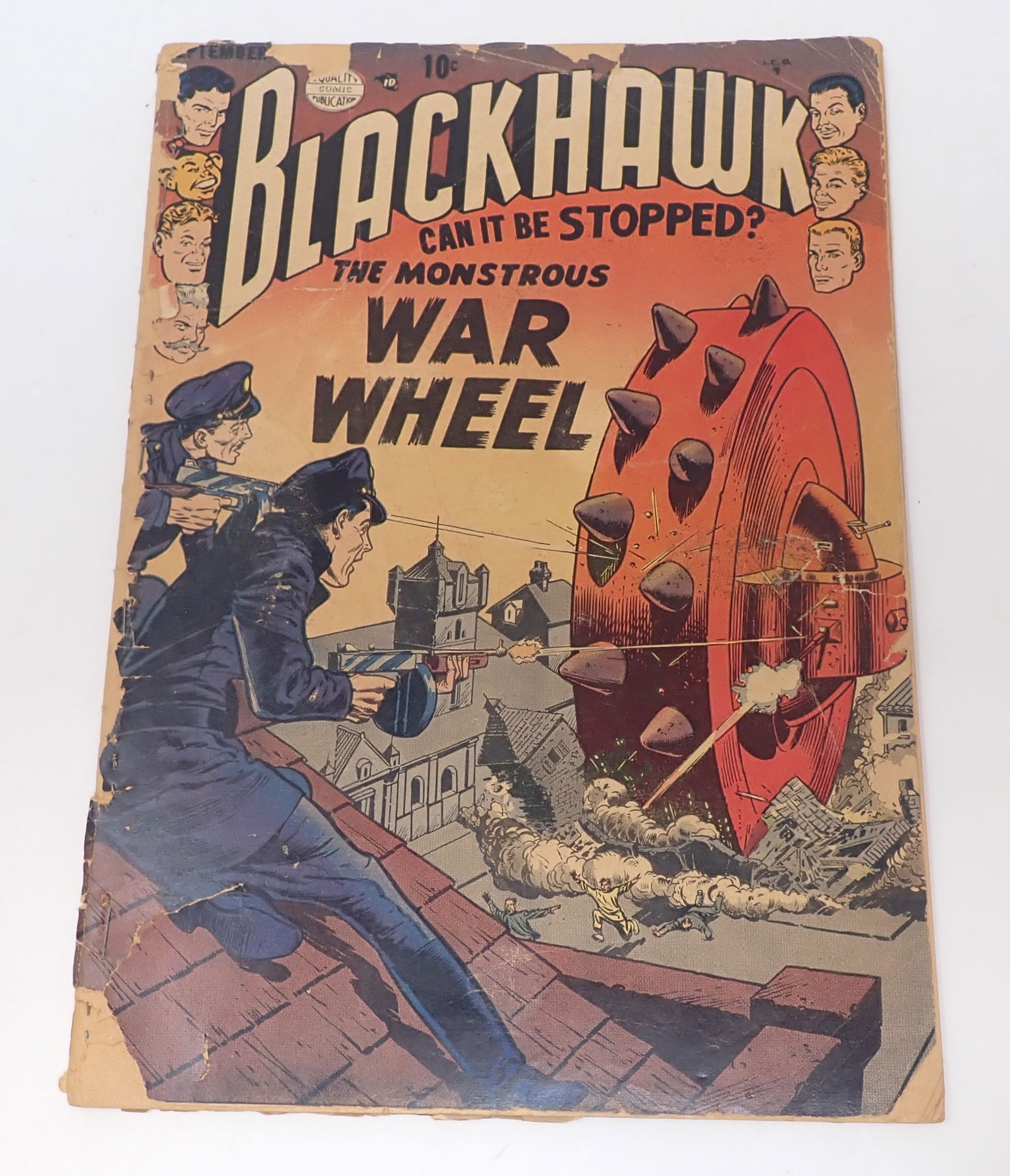 1952 Blackhawk War Wheel Comic: Shipping available