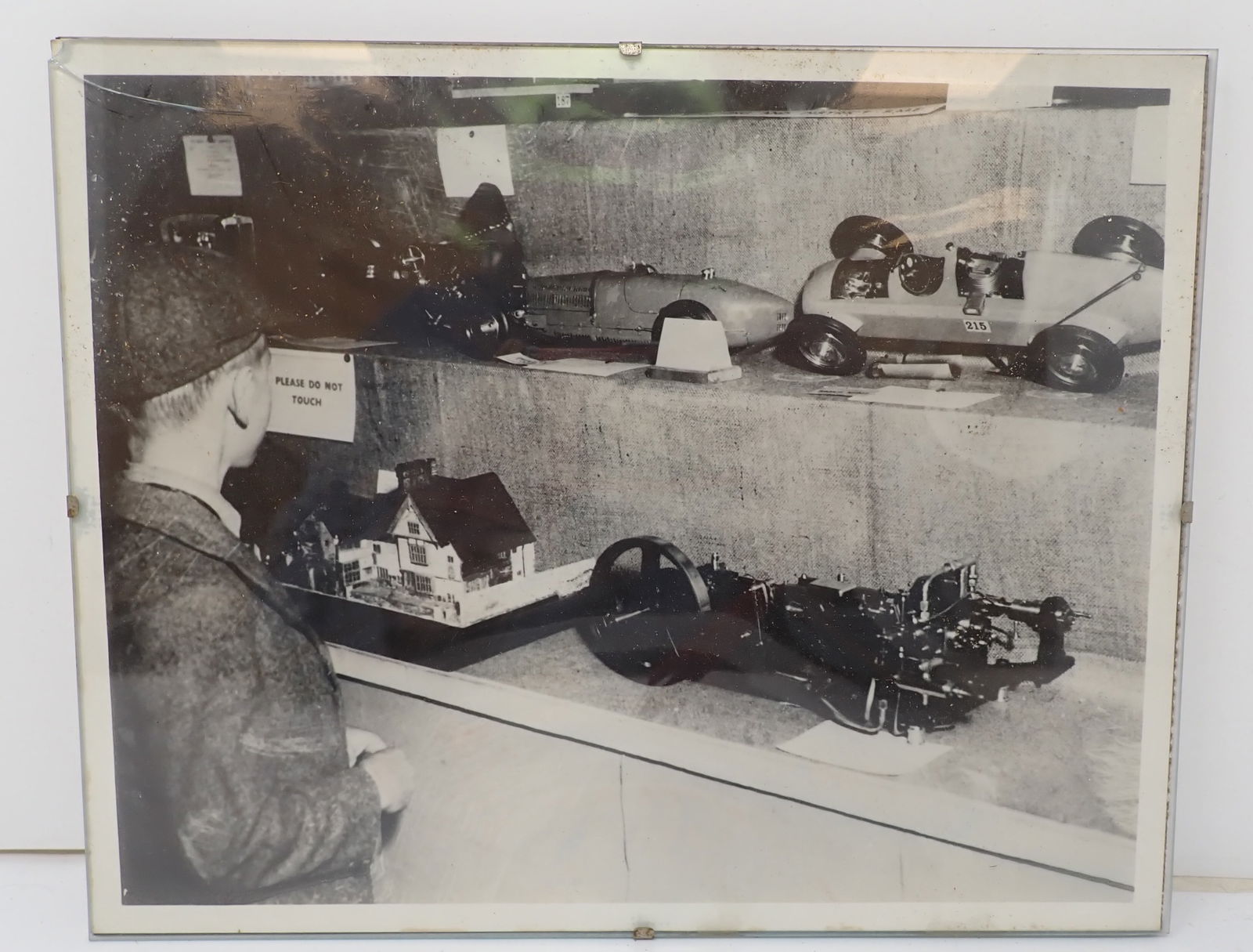 Tether Car & Steam Engine Photo: Apprx 8" x 10". Shipping available.