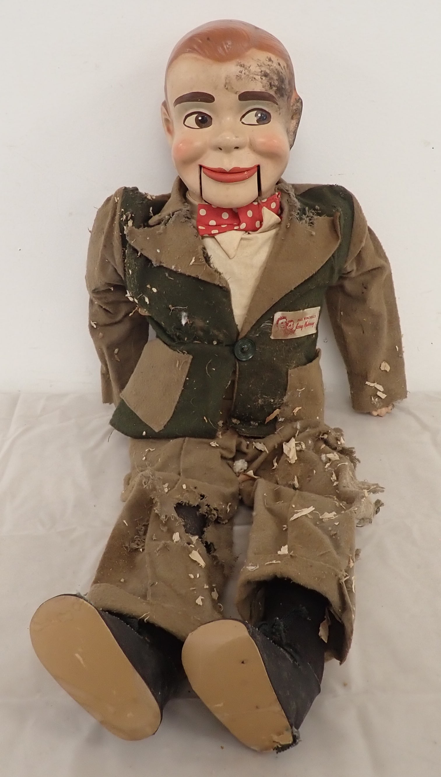 Paul Winchell's Jerry Mahoney Ventriloquist Doll: Approx 24". Shipping available