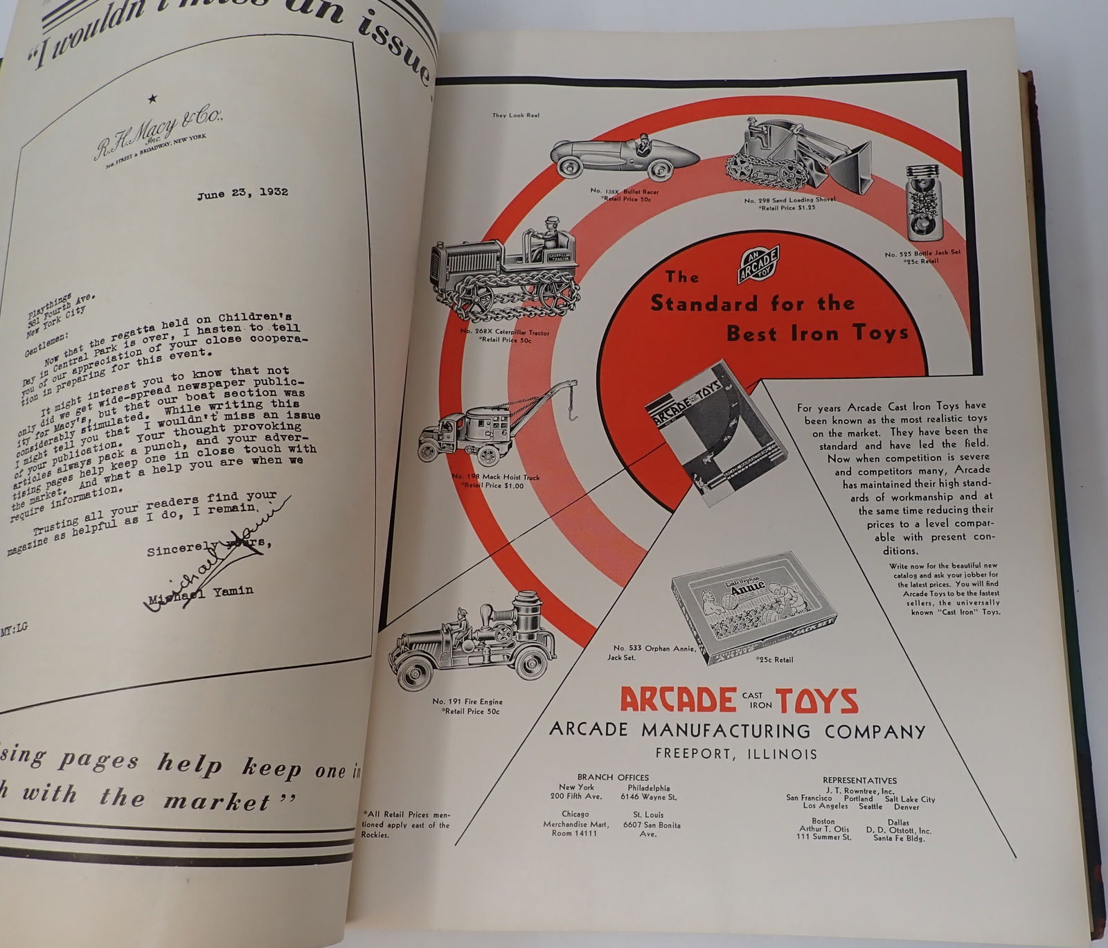 1932 Playthings Toy Catalog incl Arcade & Lindstrom (1 of 20)