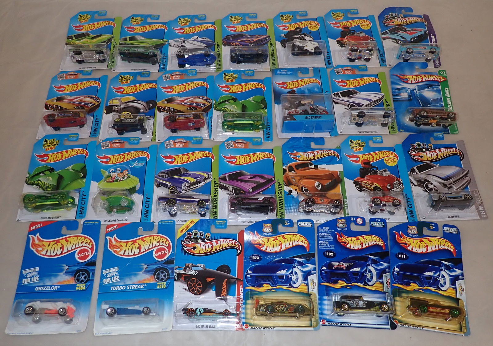 Hot Wheels in Blister Packs (1 of 6)