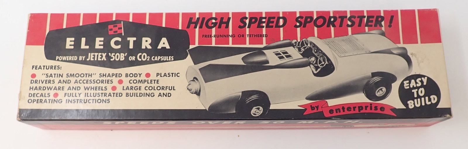Enterprise Electra High Speed Sportster Model: We do not guarantee it is complete. Sold as pictured. Shipping available