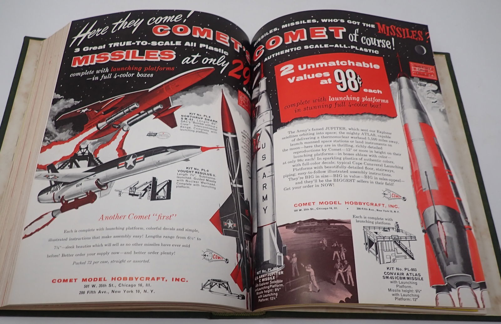 1958 Playthings Toy Catalog w/ Comet Models (1 of 17)