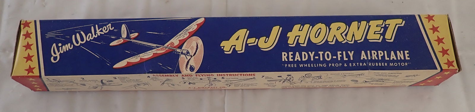 Jim Walker A-J Hornet Airplane: We do not guarantee it is complete. Sold as pictured. Shipping available