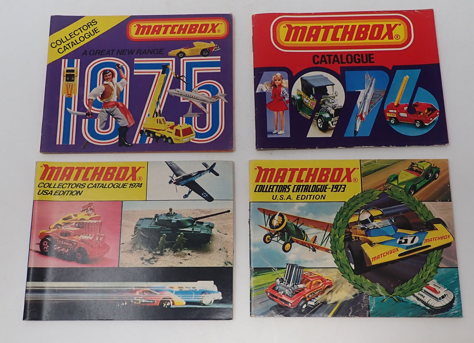 Ten Matchbox Catalogs (1 of 1)