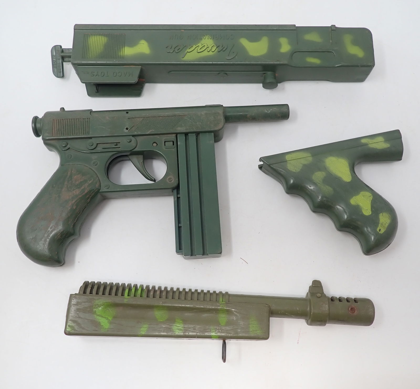 Maco Toys Invader Combination Gun Parts: We do not guarantee it is complete. Sold as pictured