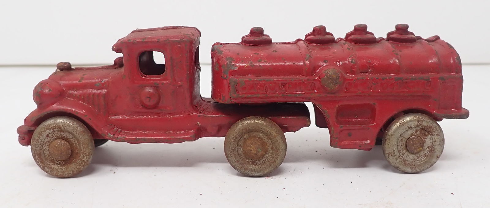 A.C. Williams Gasoline Motor Oil Tanker Truck: Apprx 5 3/8" long. Shipping available