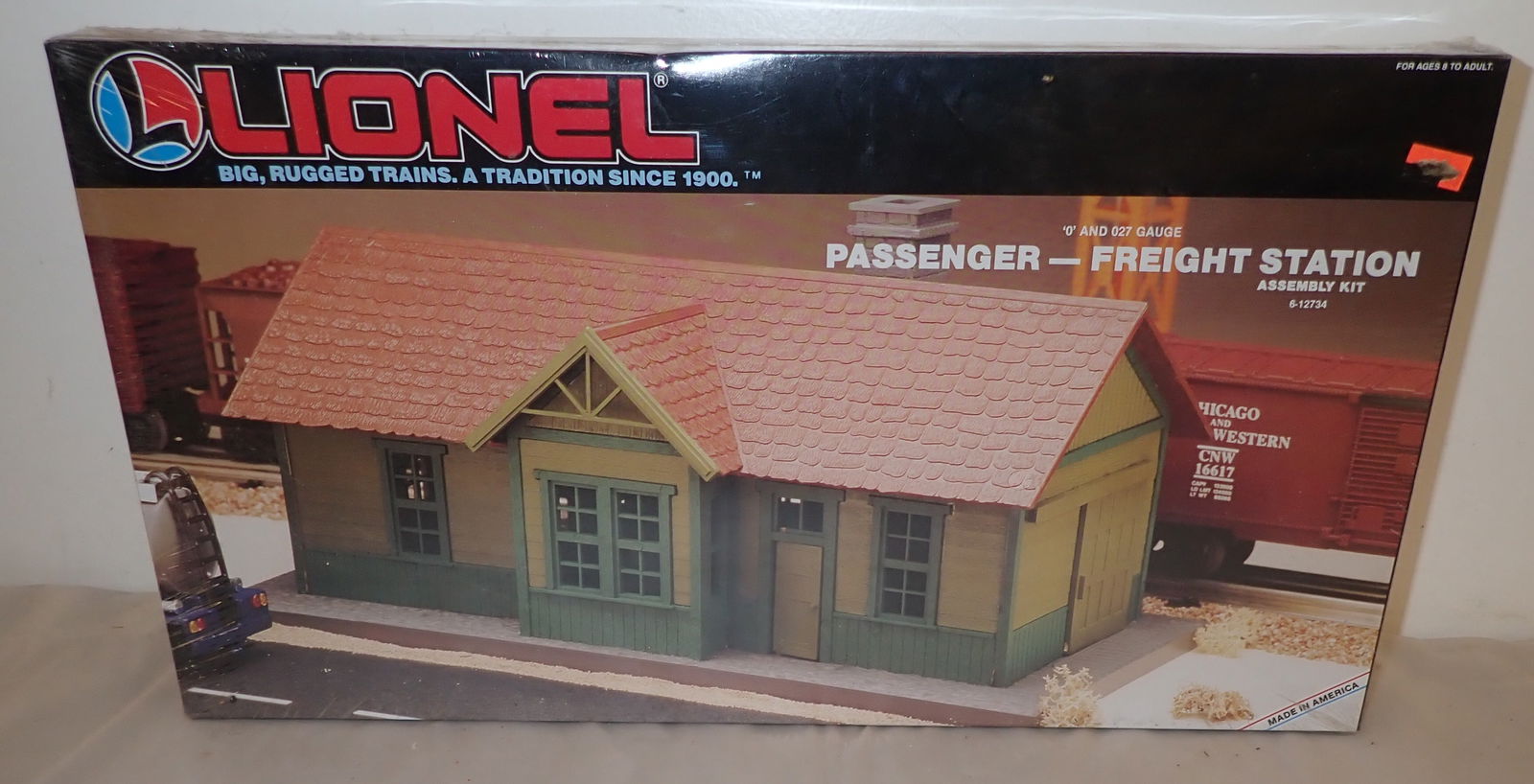Lionel Passenger-Freight Station: Item # 6-12734 . Shipping available