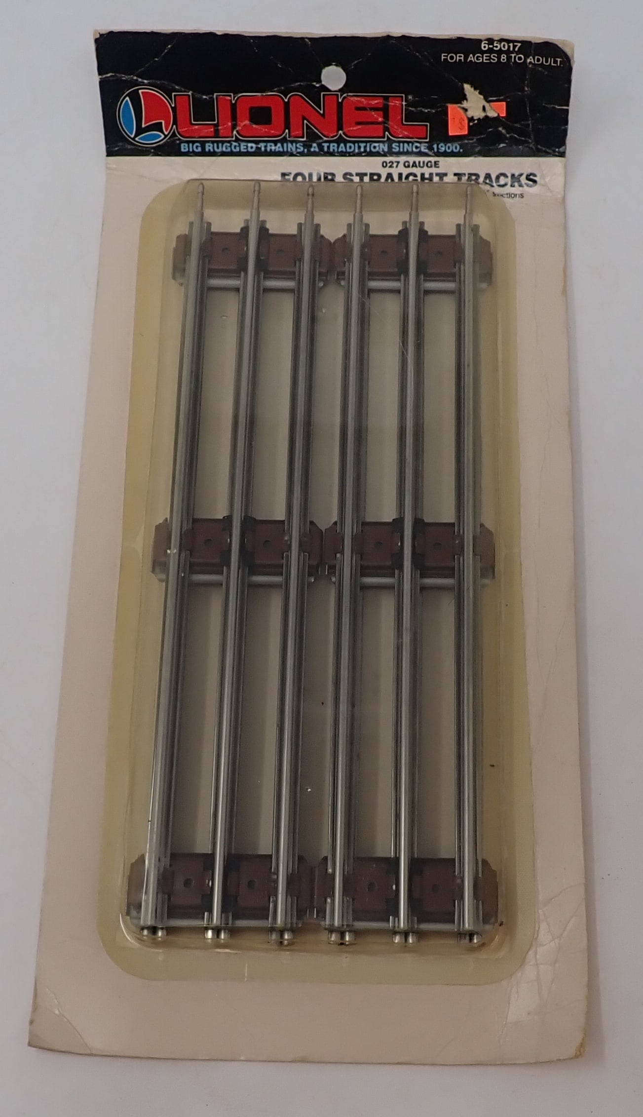 8 Lionel 027 Gauge Straight Tracks 6-5017: Shipping available