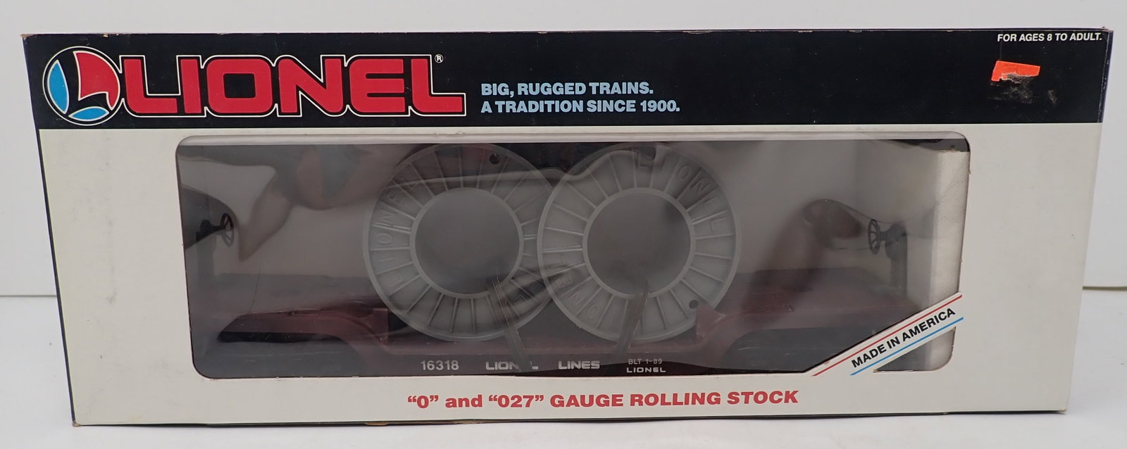 Lionel Depressed Flat Car 6-16318: Shipping available