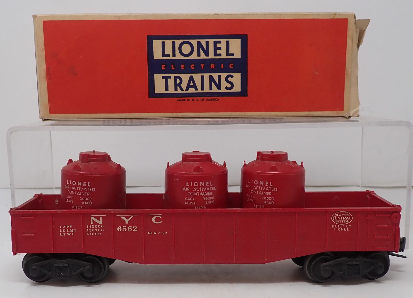 Lionel NYC Canister Car (1 of 3)