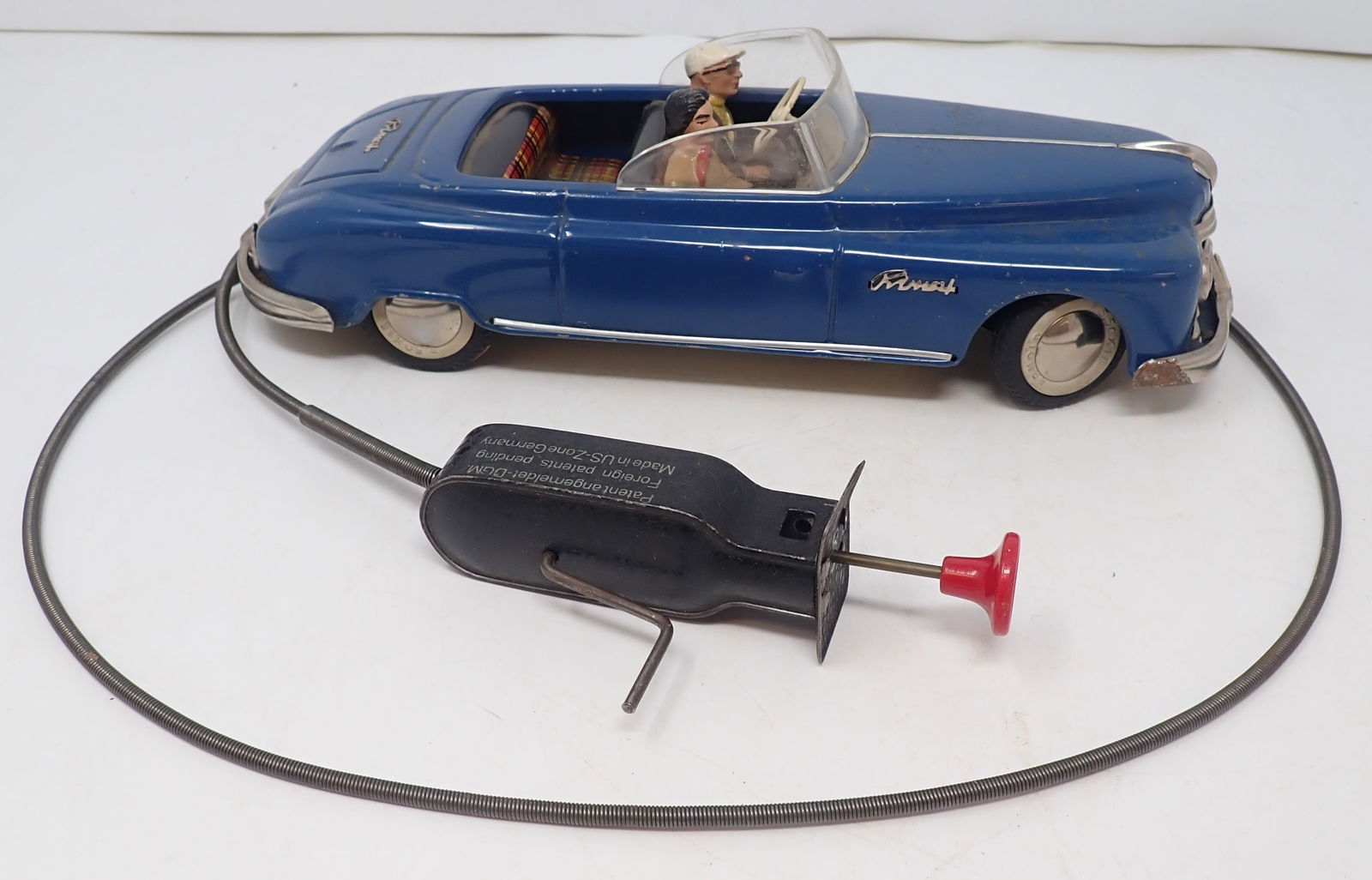 Arnold Primal Tin Operated Toy Car: Apprx 10" long. Shipping available