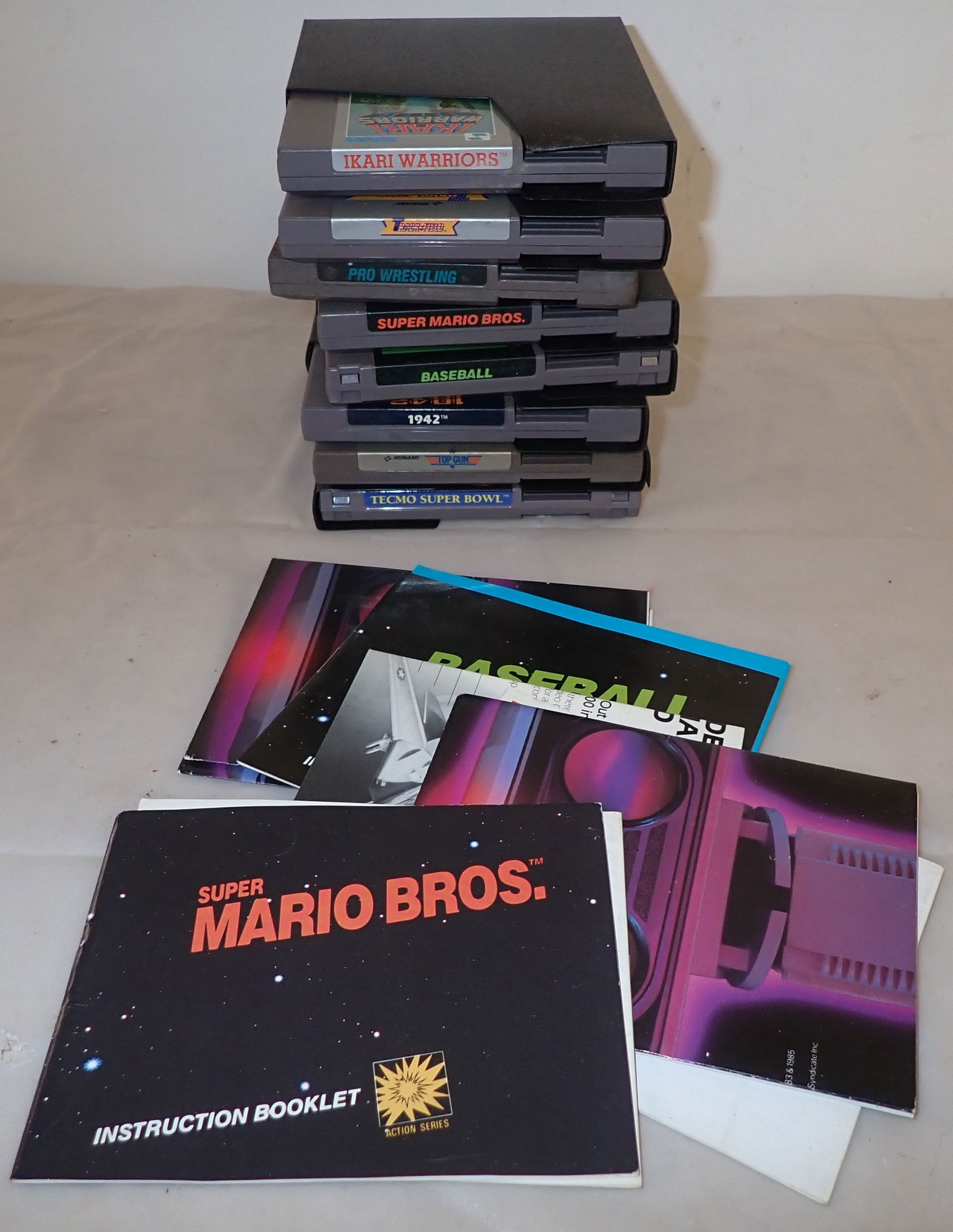 Nintendo Games incl Super Mario & Ikari Warriors (1 of 2)