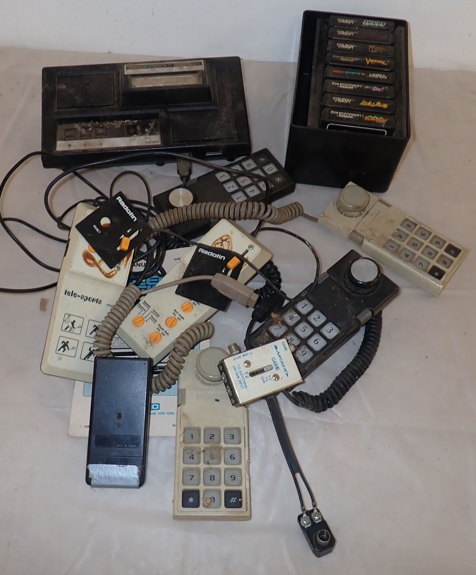 Coleco System Games, System, & Controllers: Shipping available