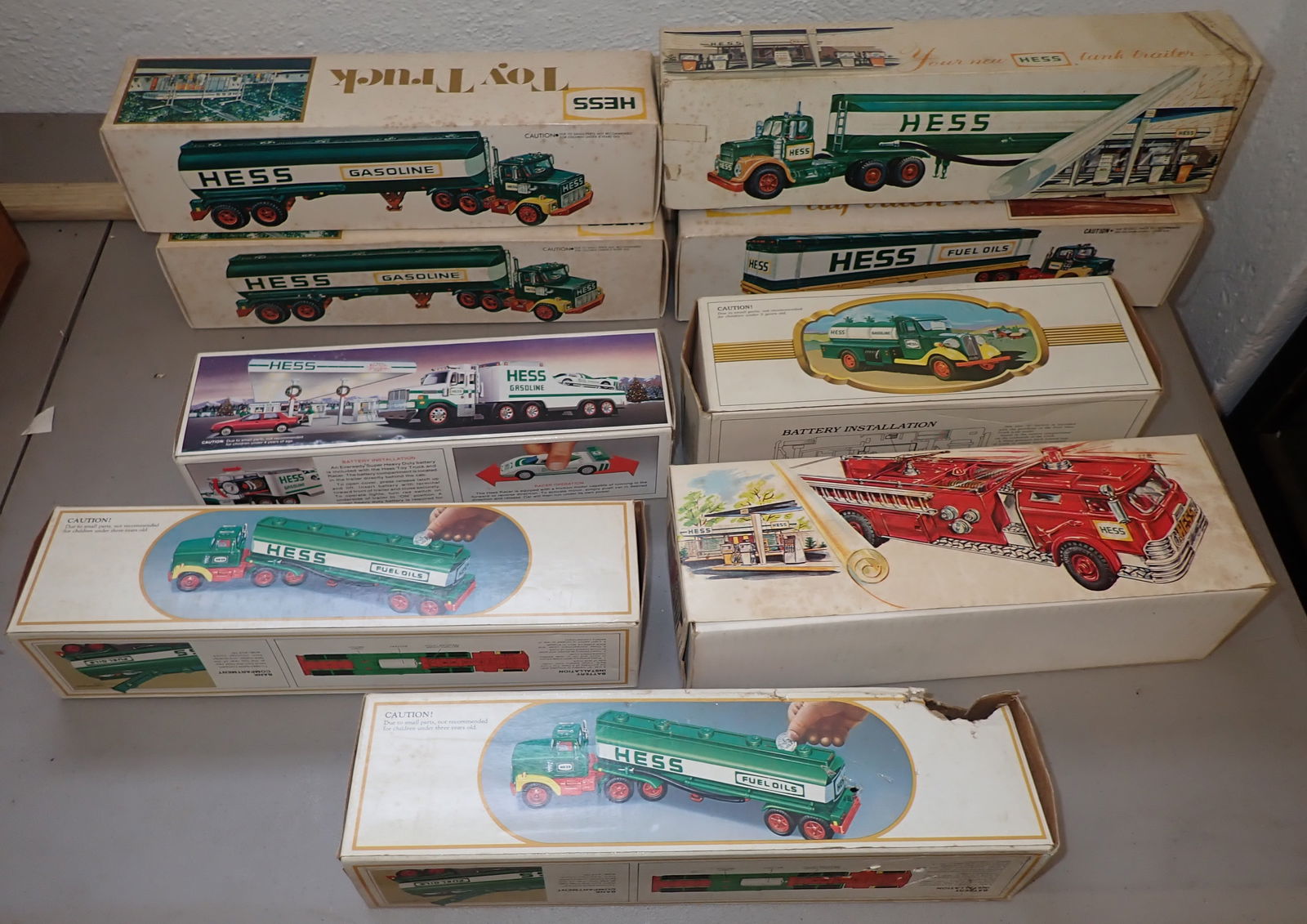 Hess Trucks & Firetruck (1 of 4)
