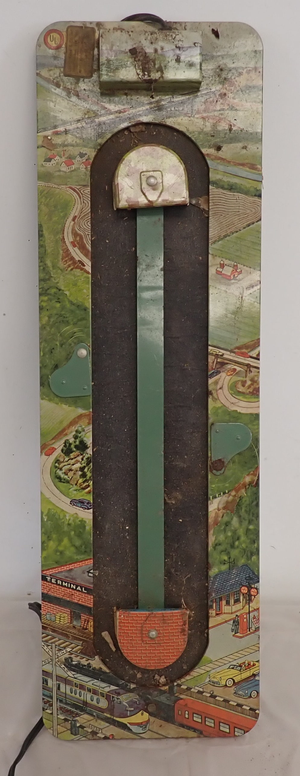 Marx Tin Litho Race Track (1 of 5)