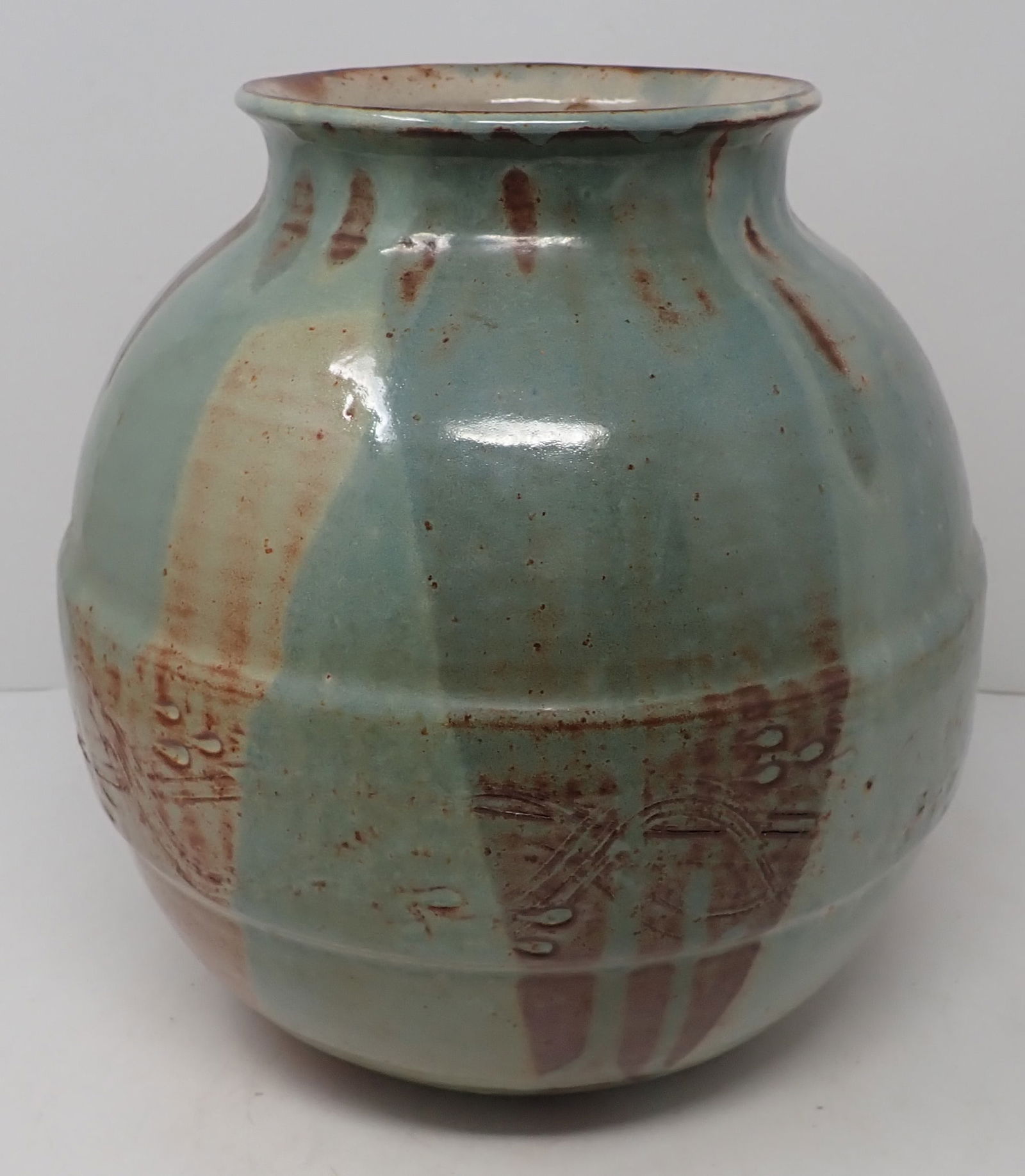Signed Pottery Vessel - 2