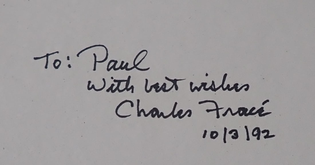 Charles Frace Snow Leopard Signed Print - 3