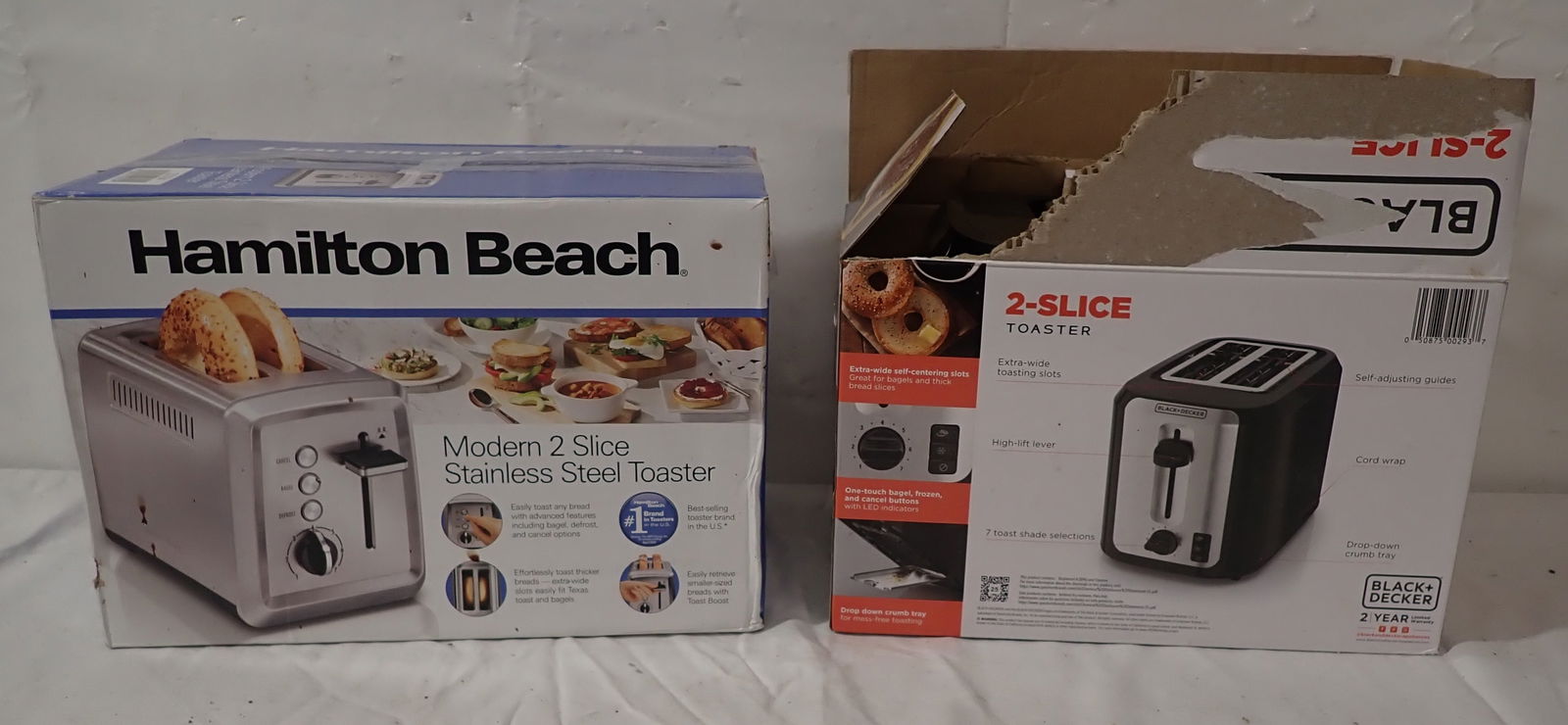 Hamilton Beach, Black & Decker Toasters: Shipping available
