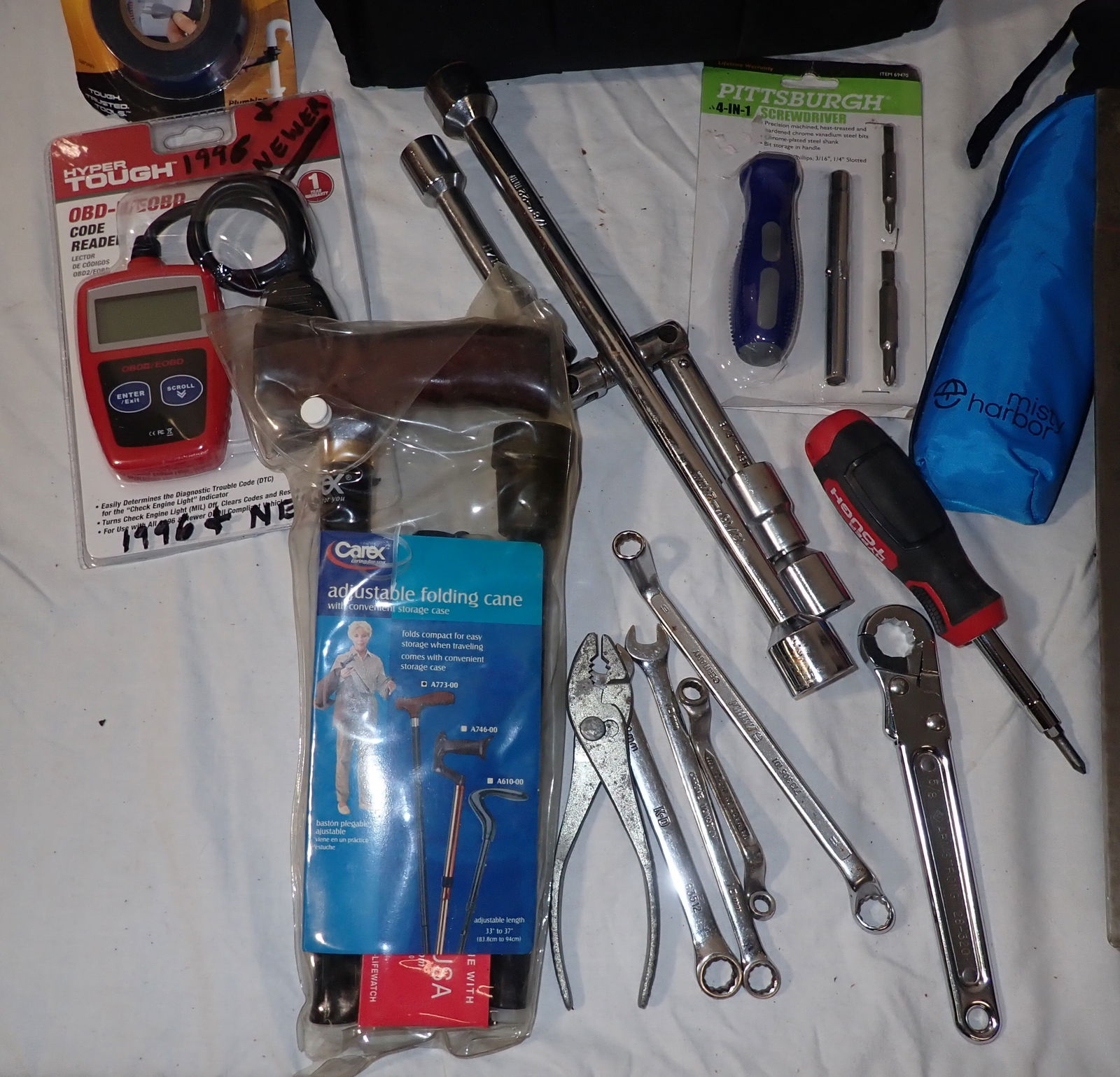 Tool Tote , Dremel Attachments , Hyper Code Reader & Misc - 3