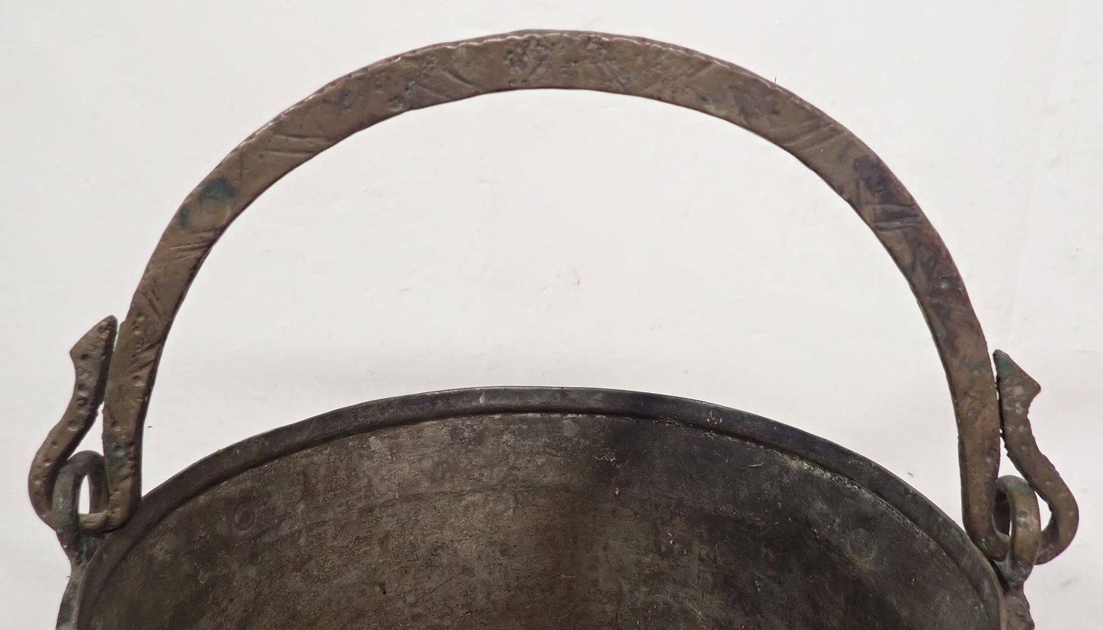 Copper Cauldron w/ Stand - 2