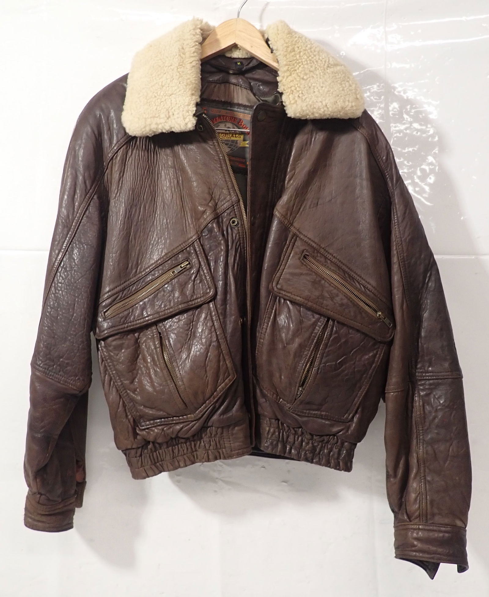 Adventure Bound Bomber Jacket: Size Medium - Shipping available