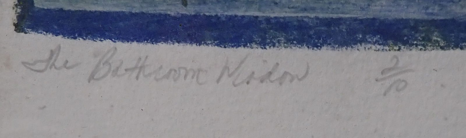 Signed & Numbered Bathroom Print - 2