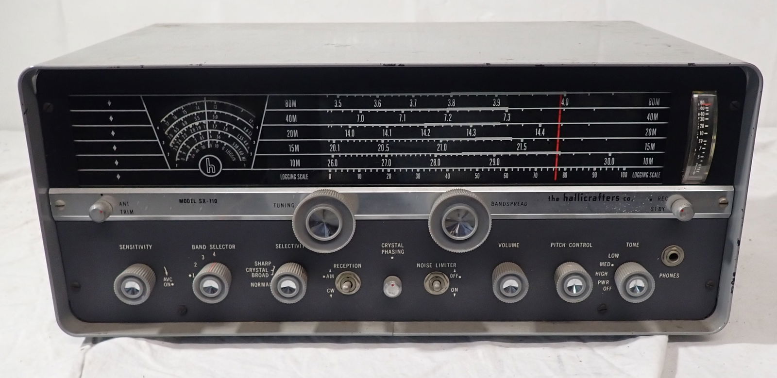 Hallicrafters Model SX110 Radio: Shipping available. $35 handling charge, plus postage)