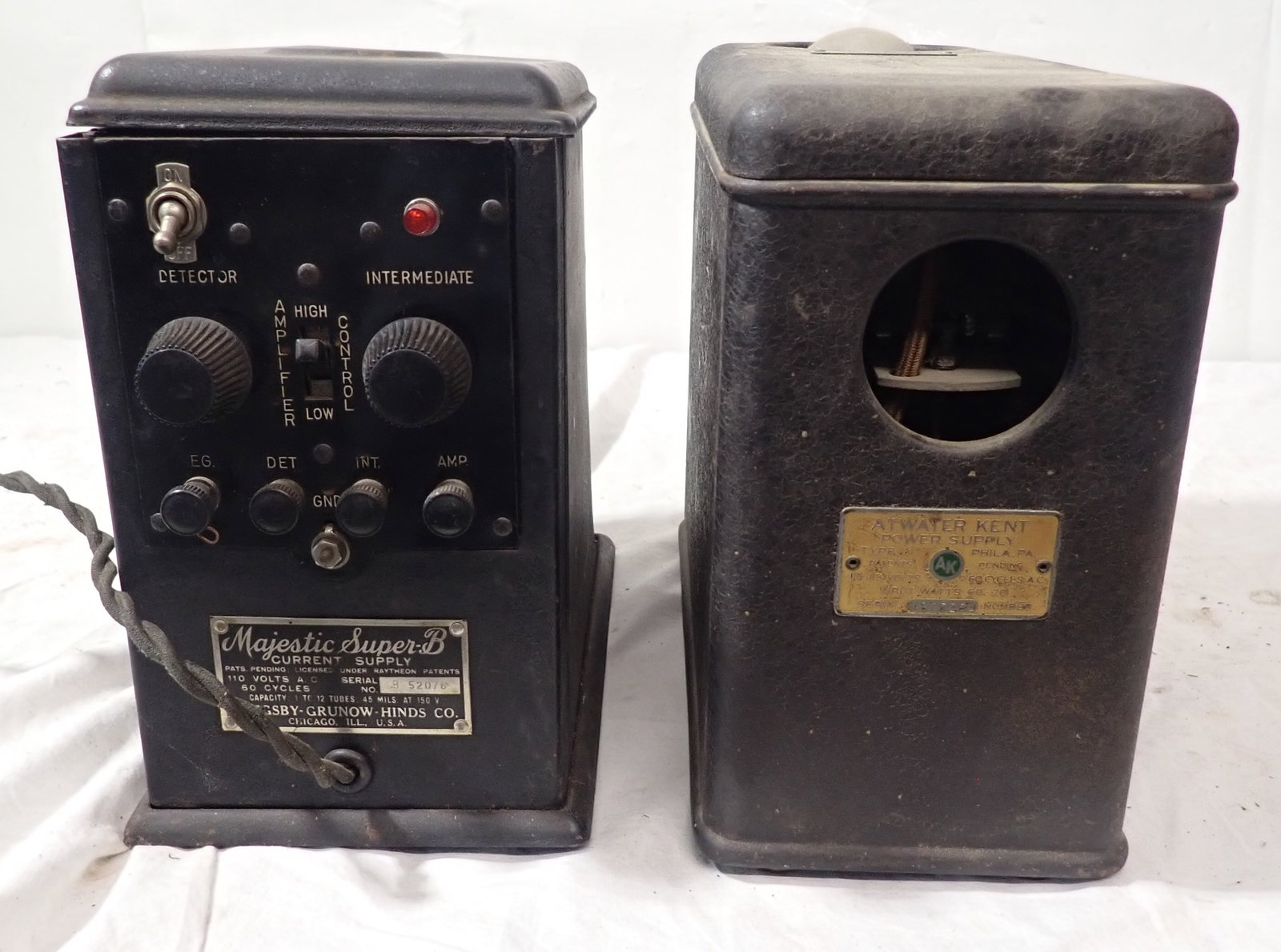 Majestic Super-B & Atwater Kent Power Supply: Shipping available