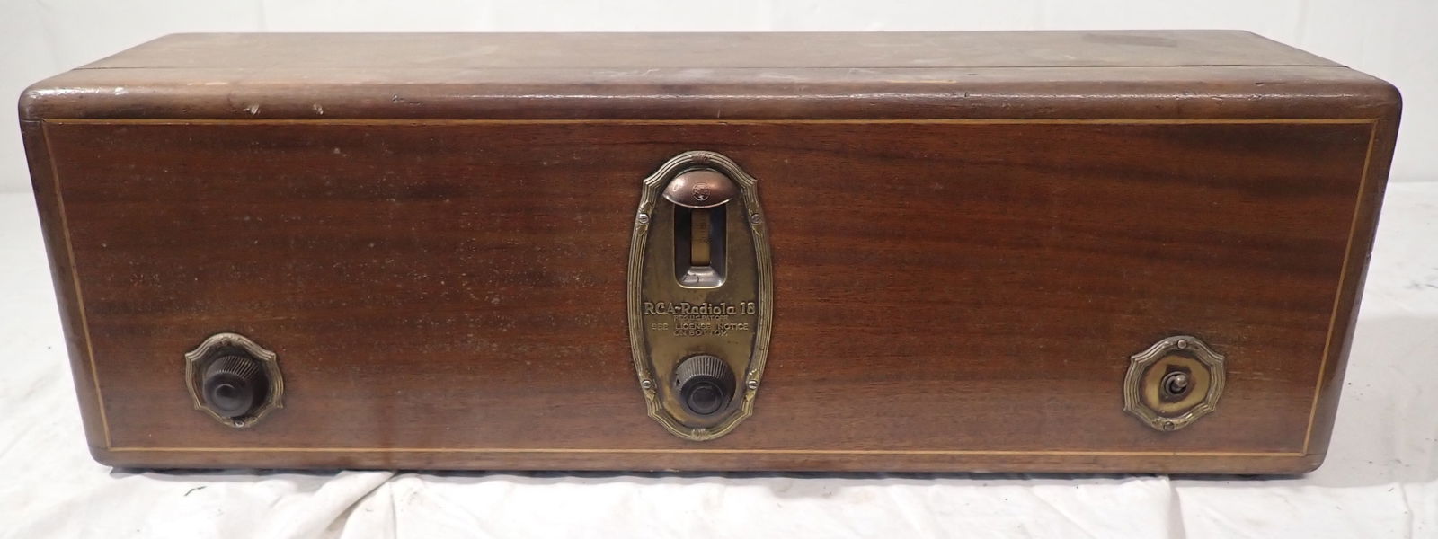 RCA Ridiola 18: 9" x 27" x 8" - Shipping available ($30 handling charge, plus postage)