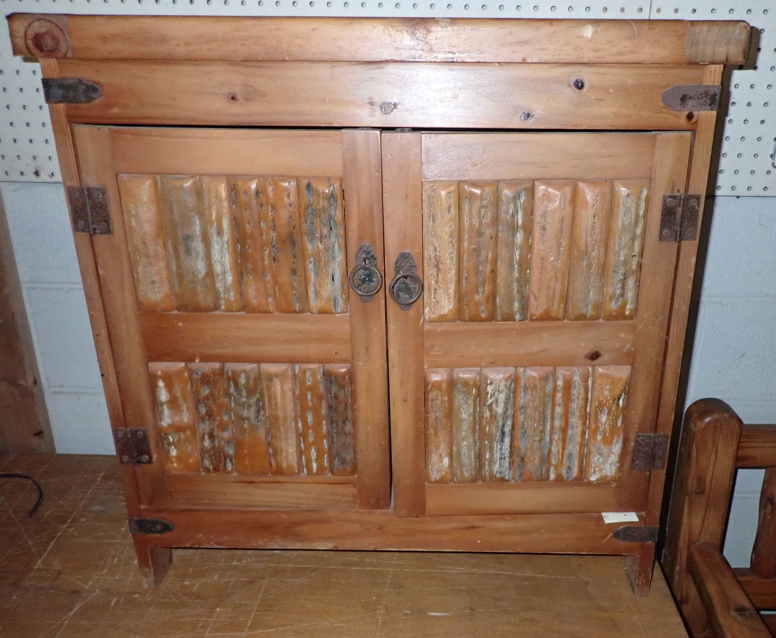 Pine Bench & Cabinet - 4