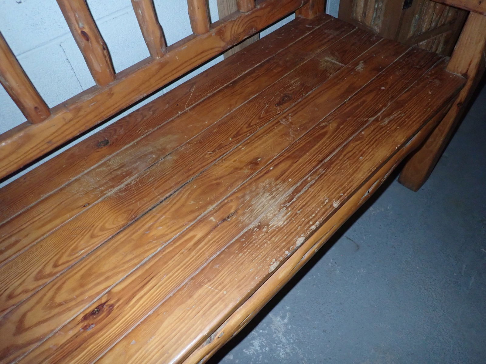 Pine Bench & Cabinet - 5