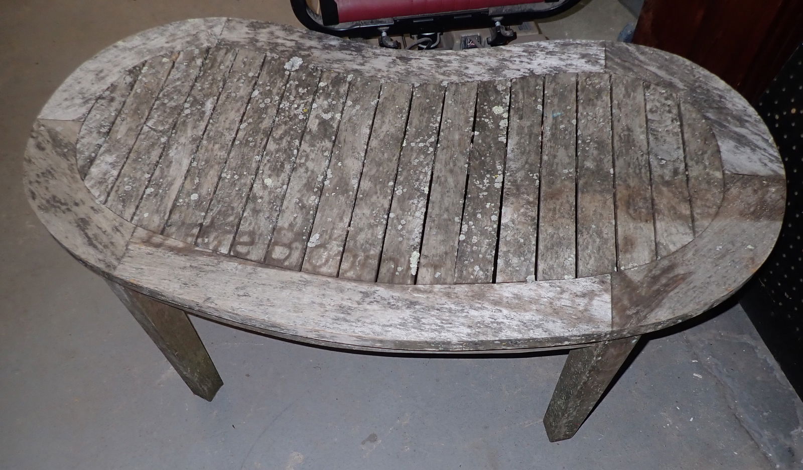 Teak Patio Coffee Table - 2