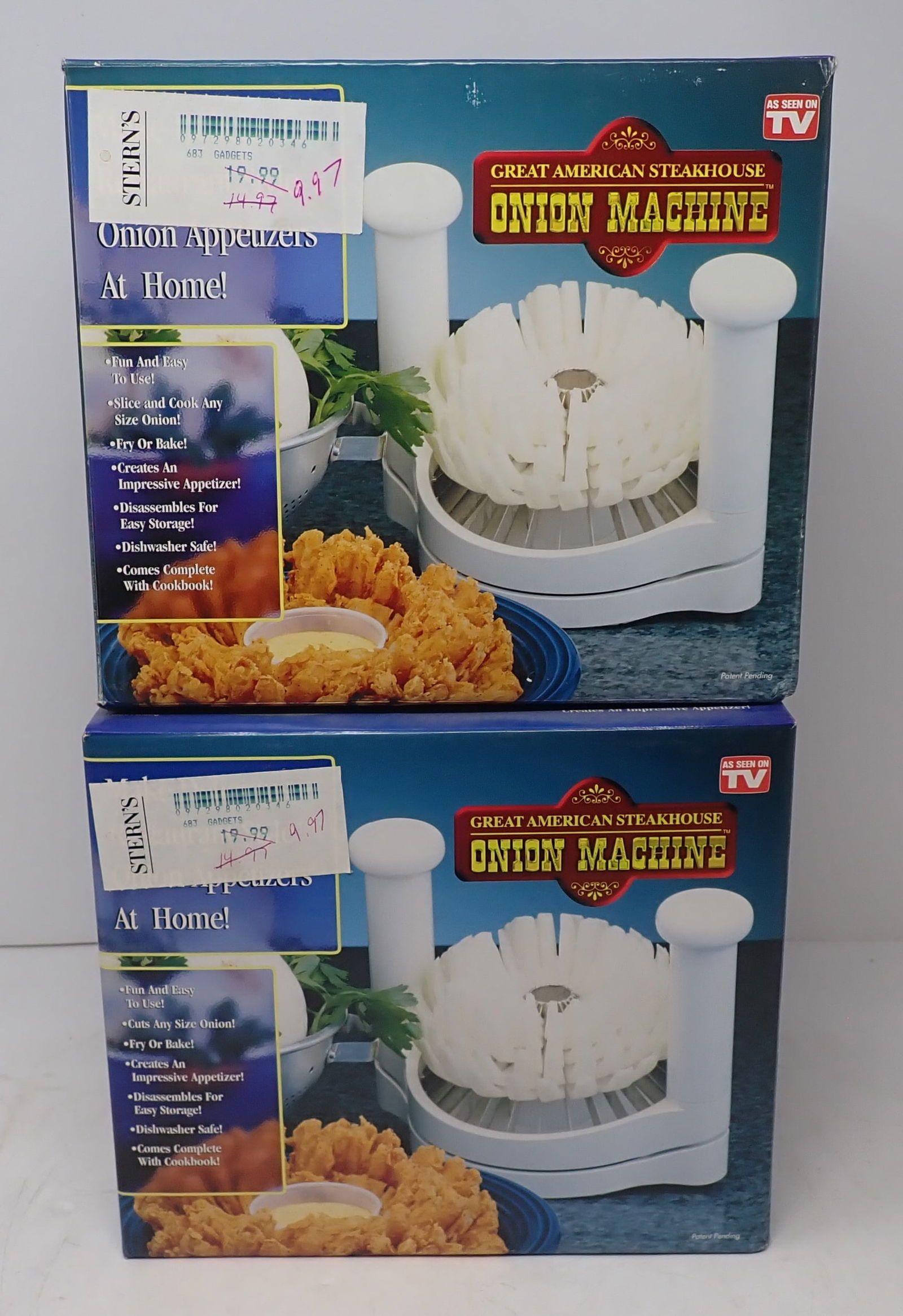 2 Great American Steakhouse Onion Machines: Shipping available