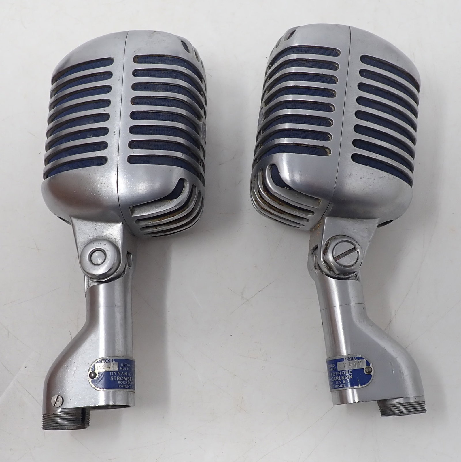 2 Stromberg Carlson Dynamic Microphones: Shipping available