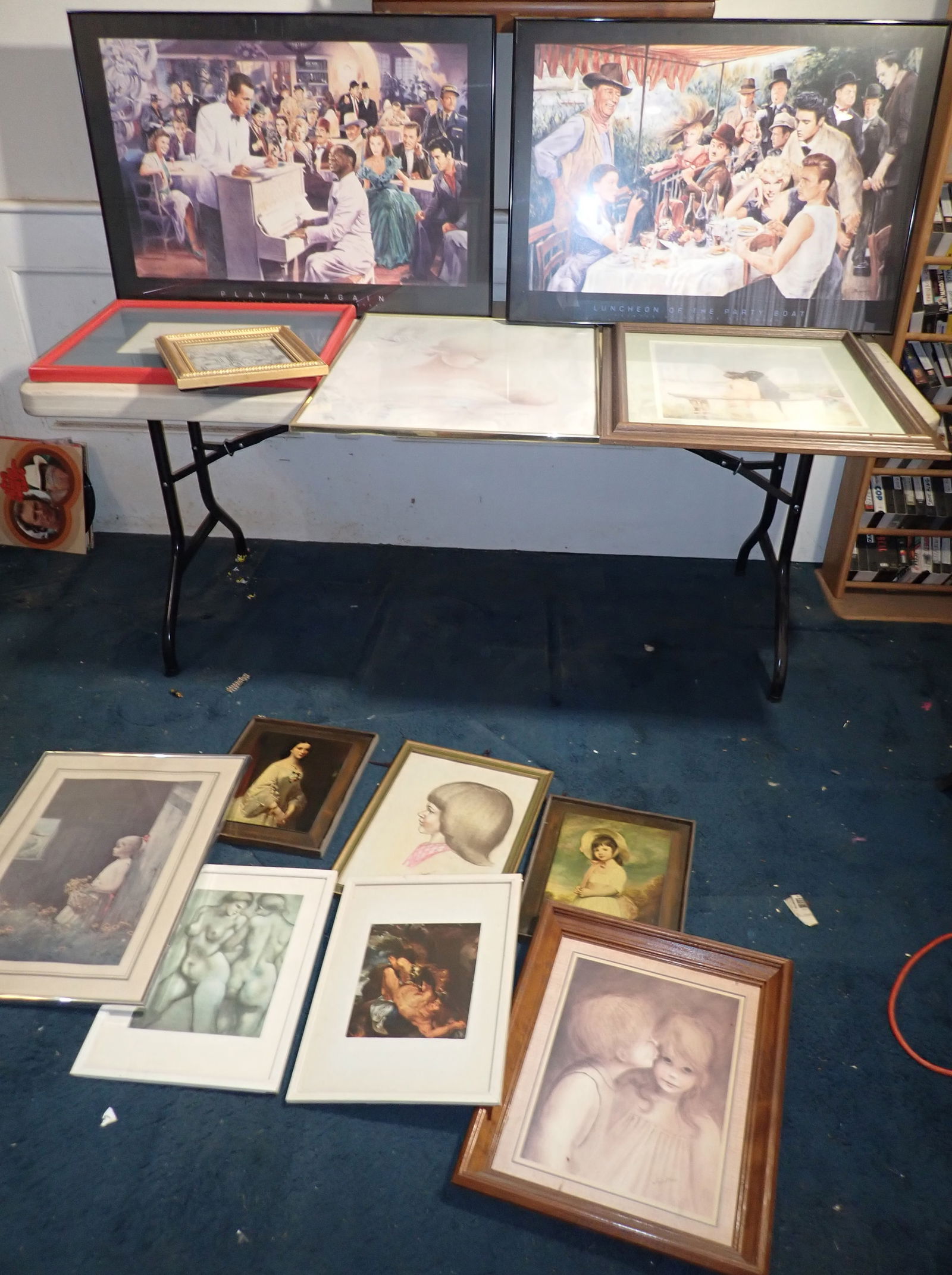 Prints & Drawings: Largest is approx 24 1/4" x 36 1/4". NO In house shipping !