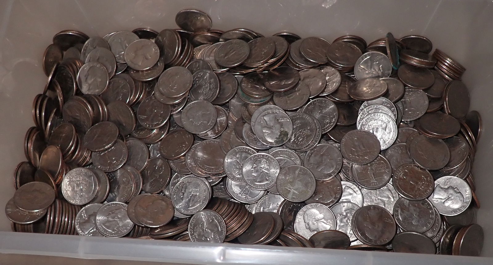 Estate Quarters: Weigh approx 10 pounds