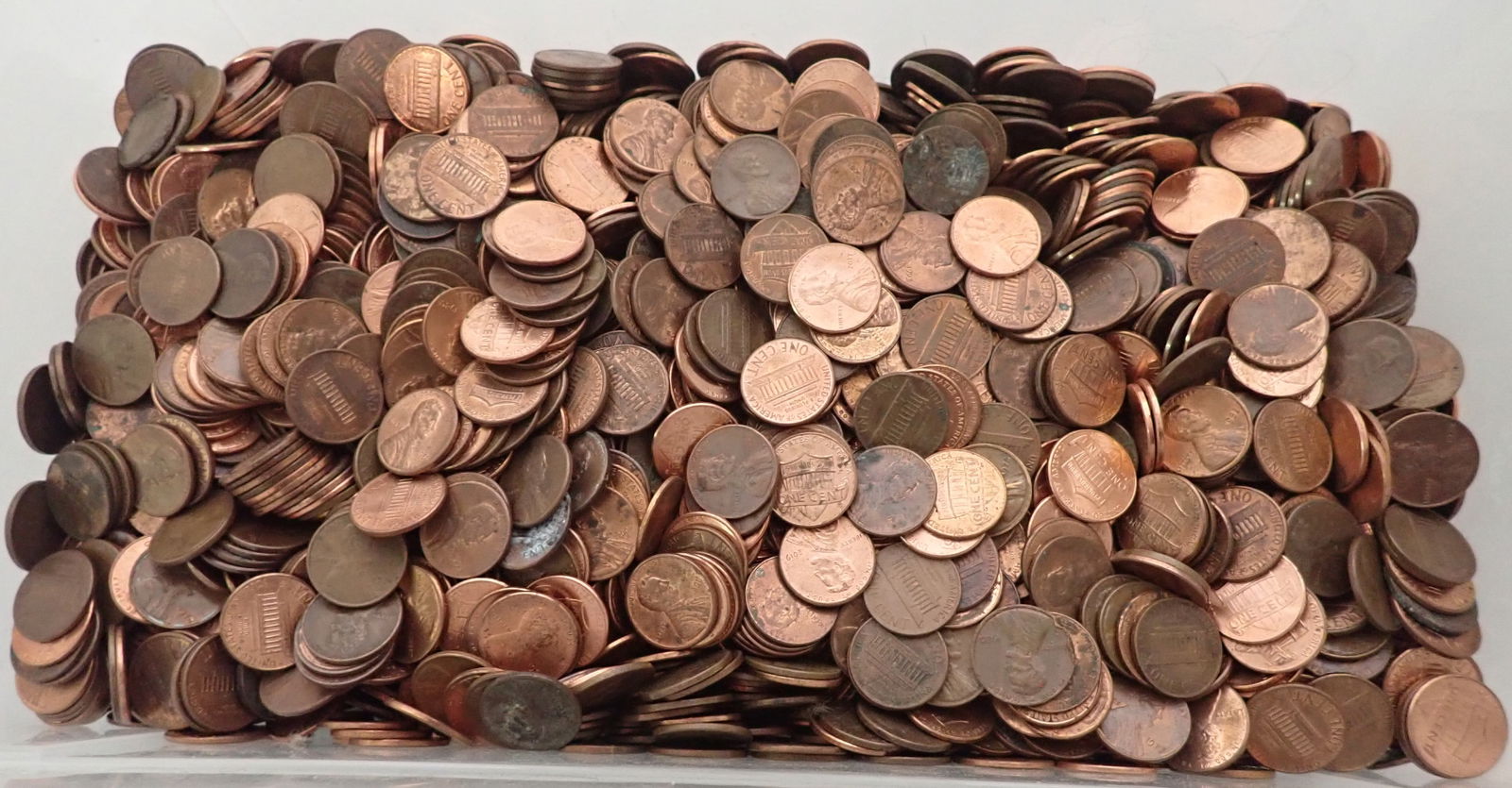 Pennies: Weigh approx to 13 pounds