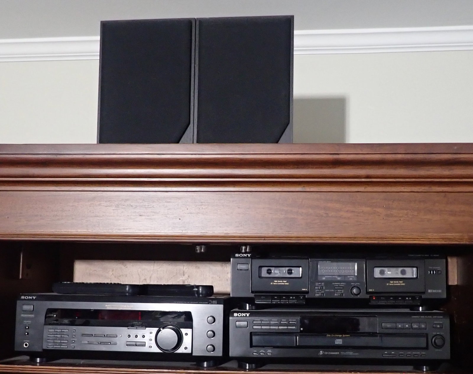 Acoustic Research Speakers Sony Stereo System (1 of 8)