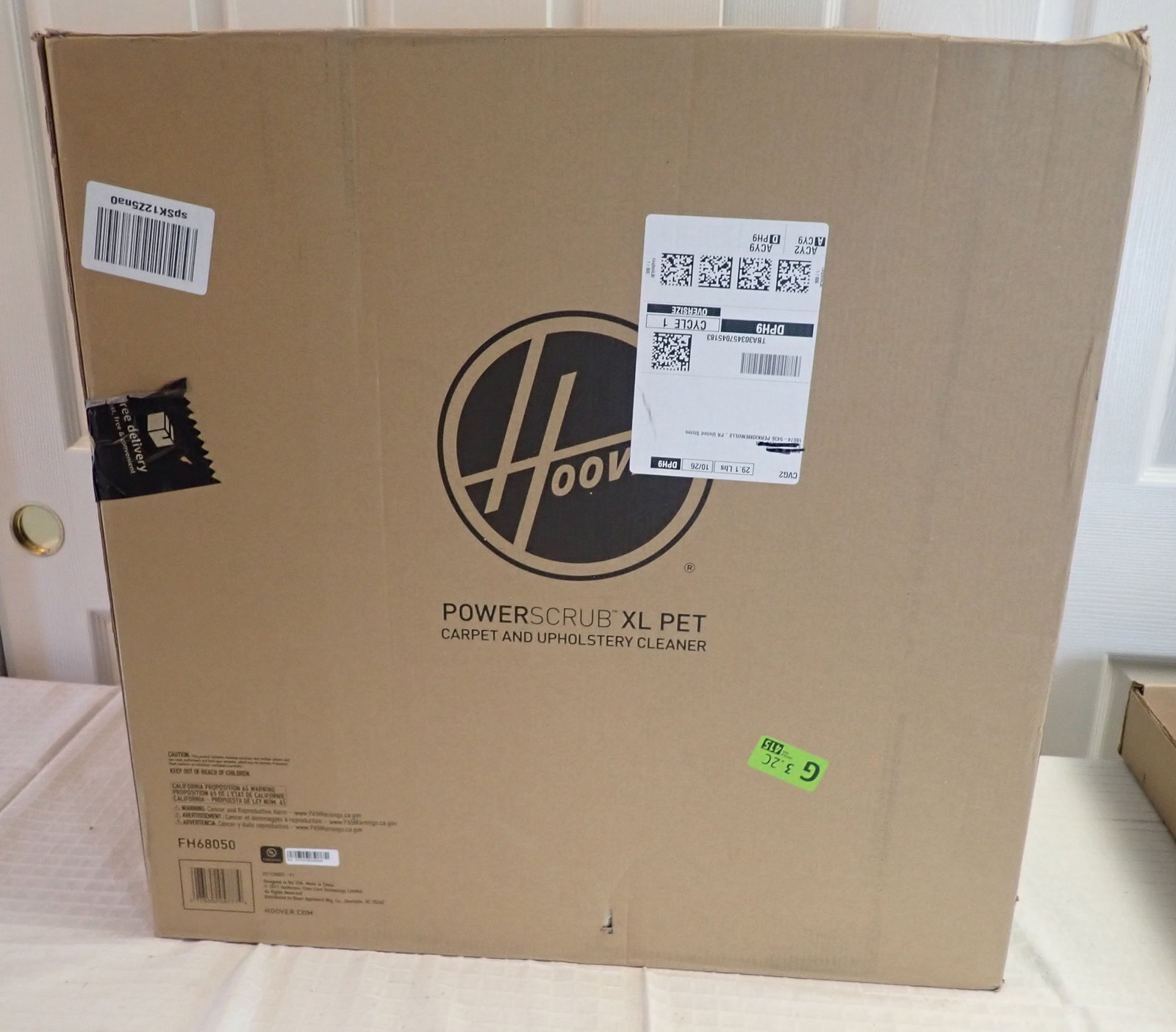 Hoover Powerscrub XL Pet Carpet & Upholstery Cleaner: We do not guarantee it is complete. No in house shipping!