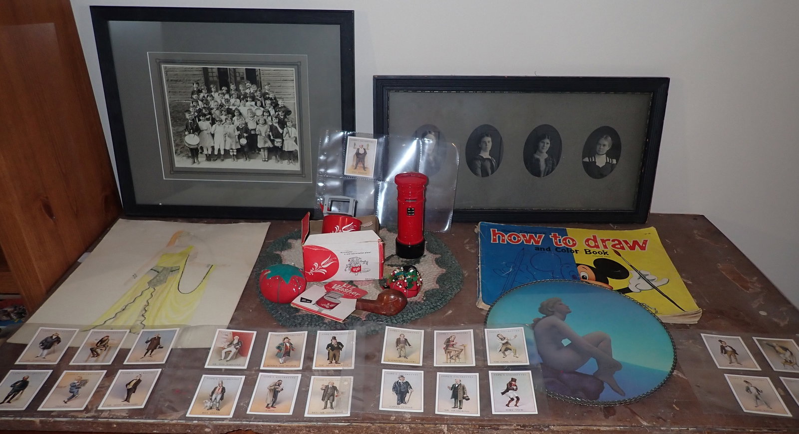 Photographs , Watercolor, Pin Cushions & Misc (1 of 9)