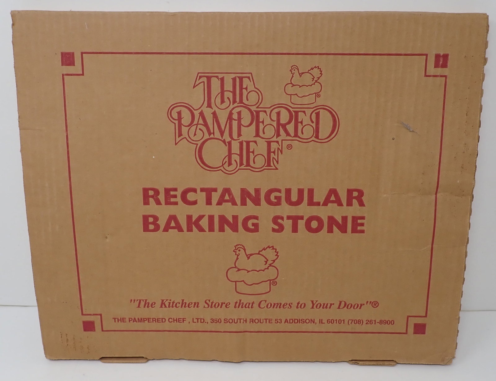 Pampered Chef Rectangular Bread & Pizza Baking Stone