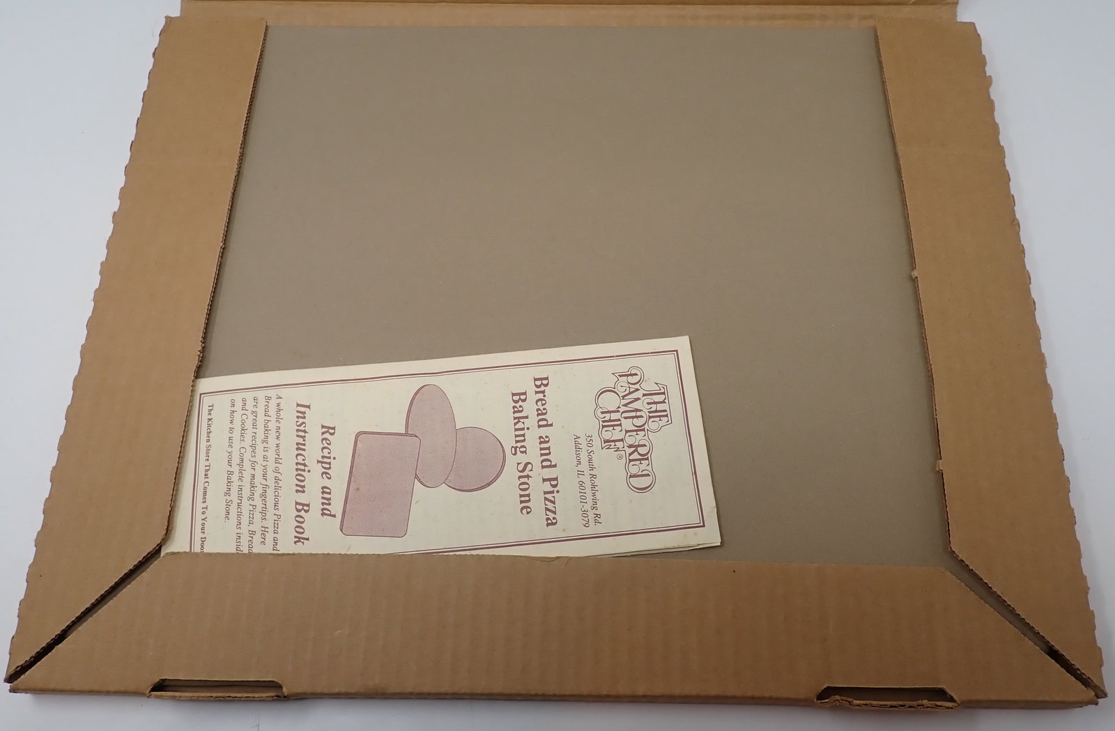Pampered Chef Rectangular Bread & Pizza Baking Stone - 2