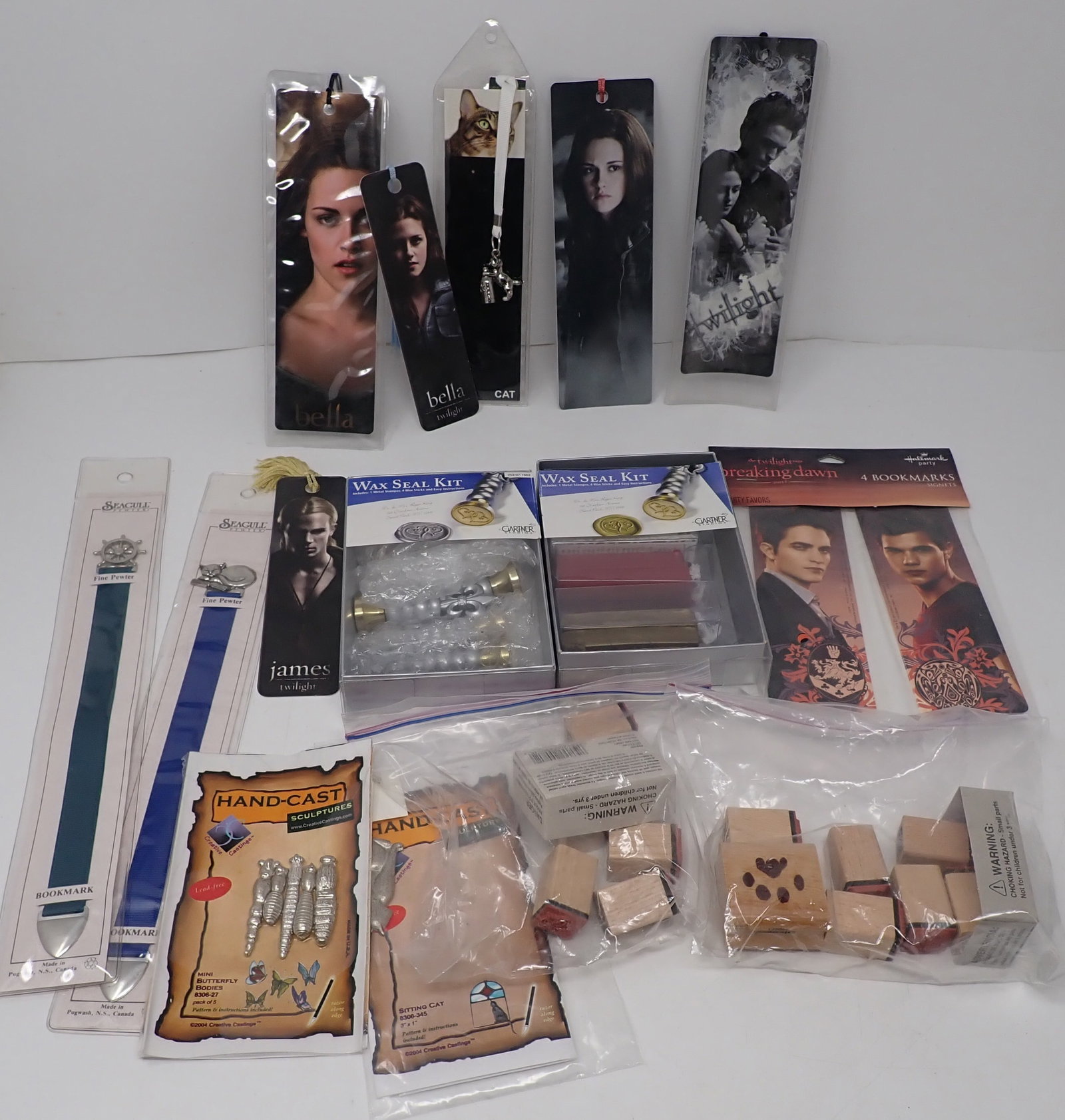 Wax Seals, Bookmarks, Stamps, & Misc: Shipping available