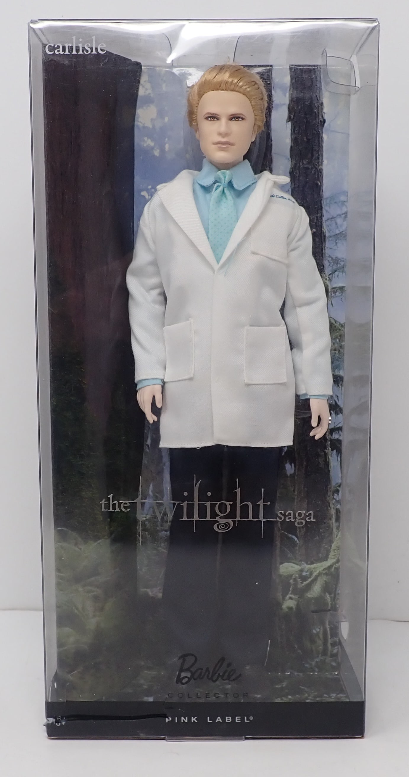 Twilight Saga Barbie Collector Pink Label Carlisle Doll: Shipping available