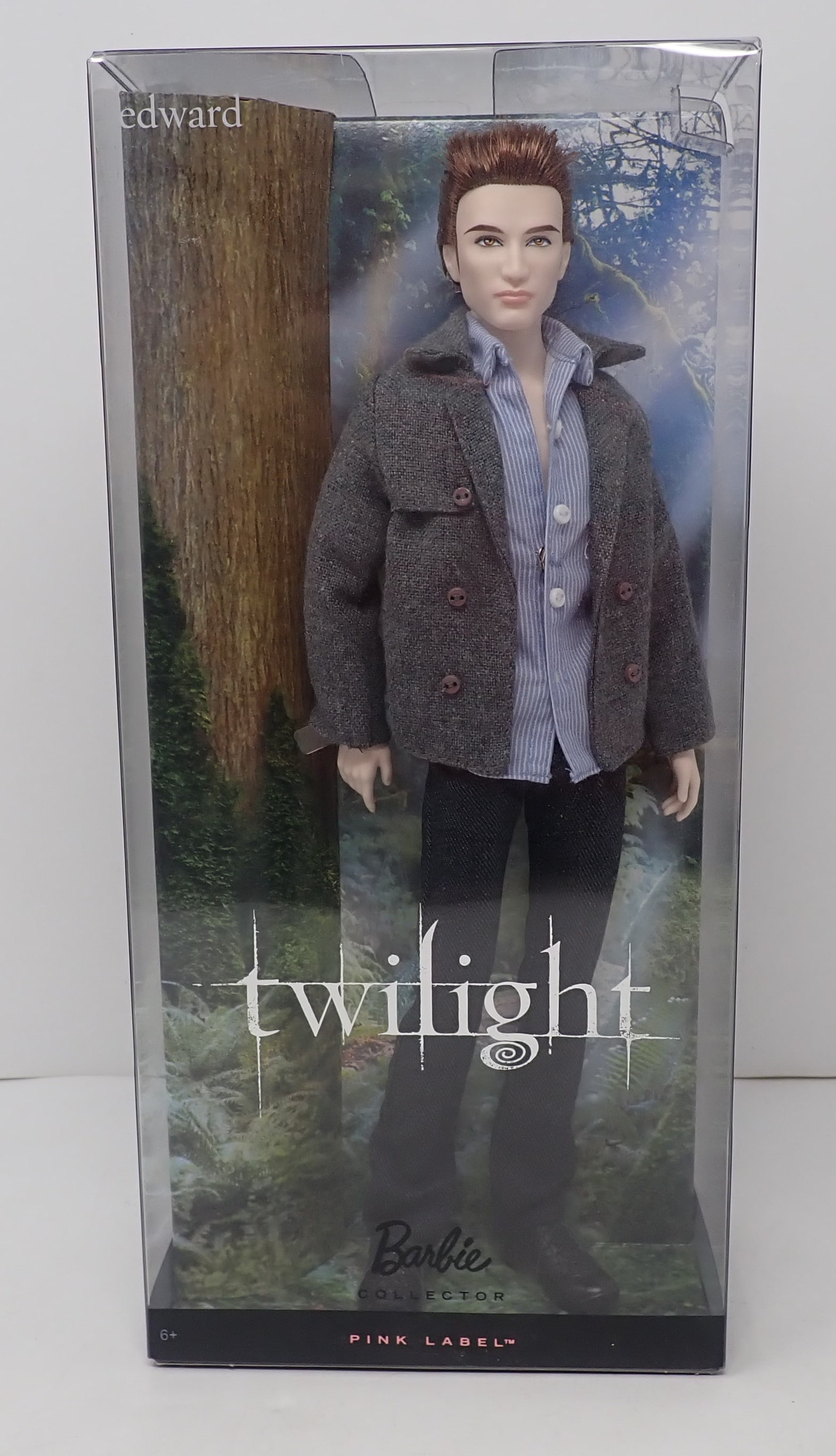 Mattel Barbie Collector Twilight Edward Pink Label Doll: Shipping available