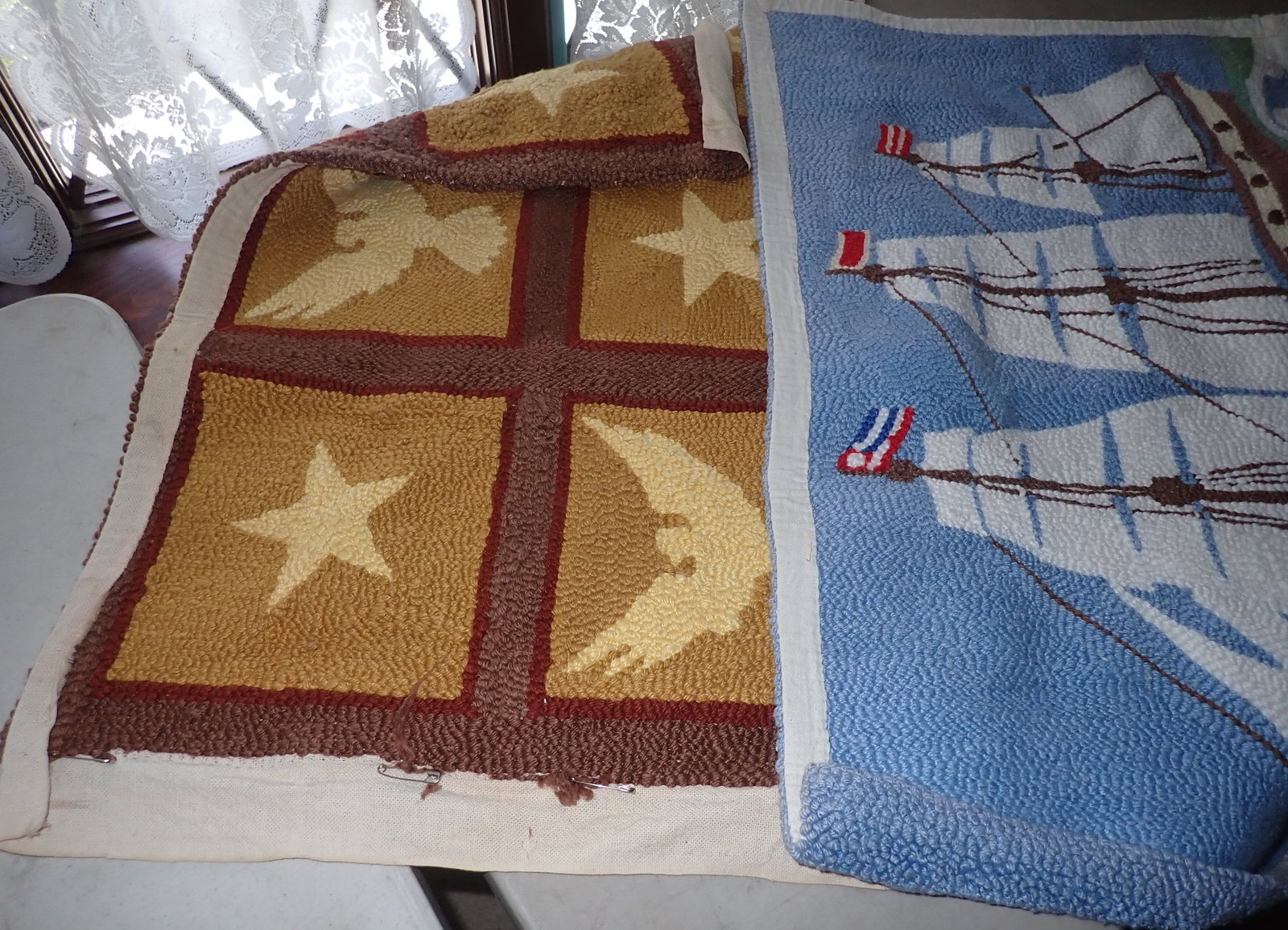 6 Hooked Rugs - 8